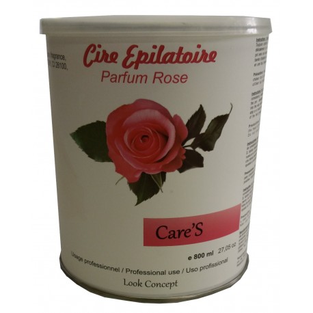 CARE'S ROSE - Pot 800 ml de cire à épiler