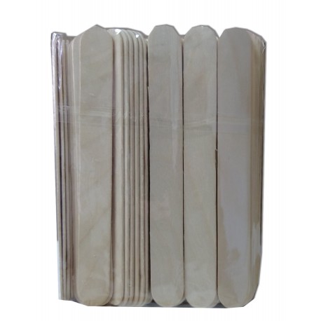 Spatules bois pour appliquer la cire sur le corps