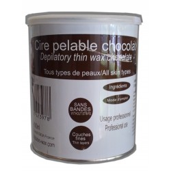 Pot de cire Pelable - Chocolat - 800 ml